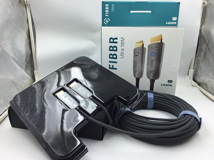 潮物晒单，FIBBR HDMI光纤线引领光缆新风潮